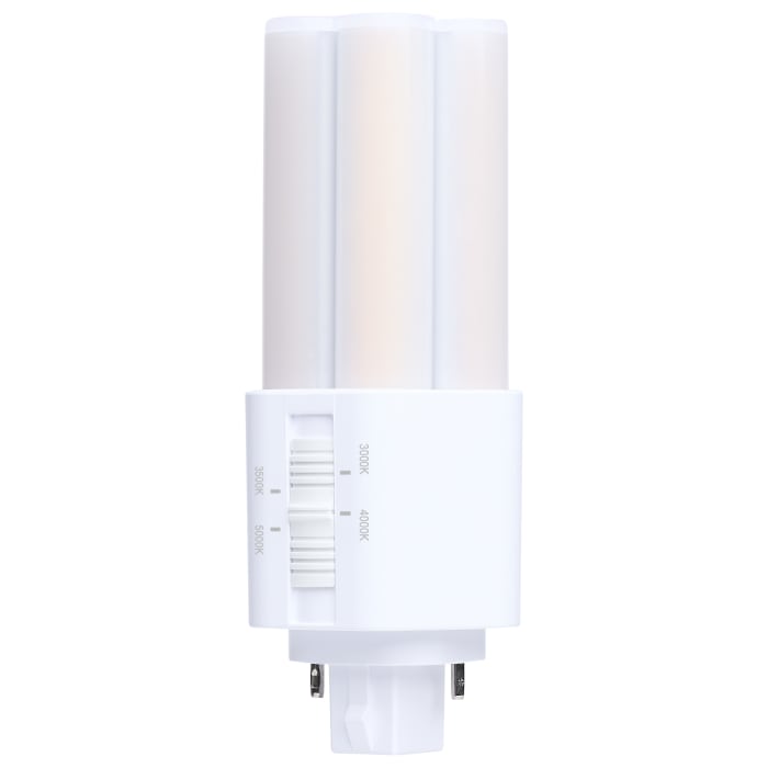 Satco S29885 7 Watt PLT LED 3K/35K/4K/5K CCT GX24d Base Omni Type B 120-277 Volt