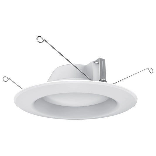 Replacement for Satco S39312 7.2 Watt LED Downlight Retrofit 5-6 Inches 2700K 120 Volt White Finish - NOW S12602