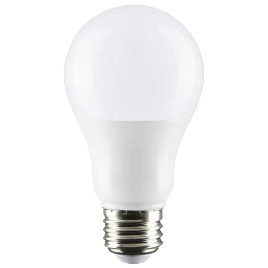 Satco S39836 9.8 Watt; A19 LED; Omni-directional; 3000K; Medium base; 220 deg. Beam Angle; 120 Volt