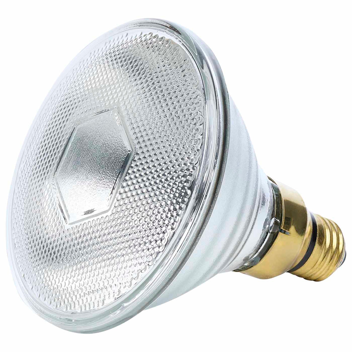 Satco S4798 125 Watt PAR38 Incandescent  Clear Heat  Medium Base  Weatherproof  120 Volt