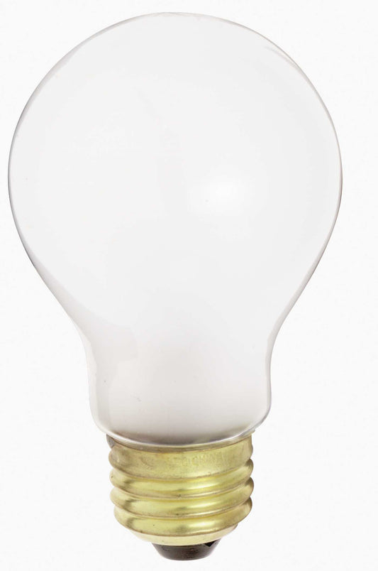 Satco S5013 100 Watt A21 Incandescent  Frost  1500 Average rated hours  980 Lumens  Medium base  Marine Use  12 Volt