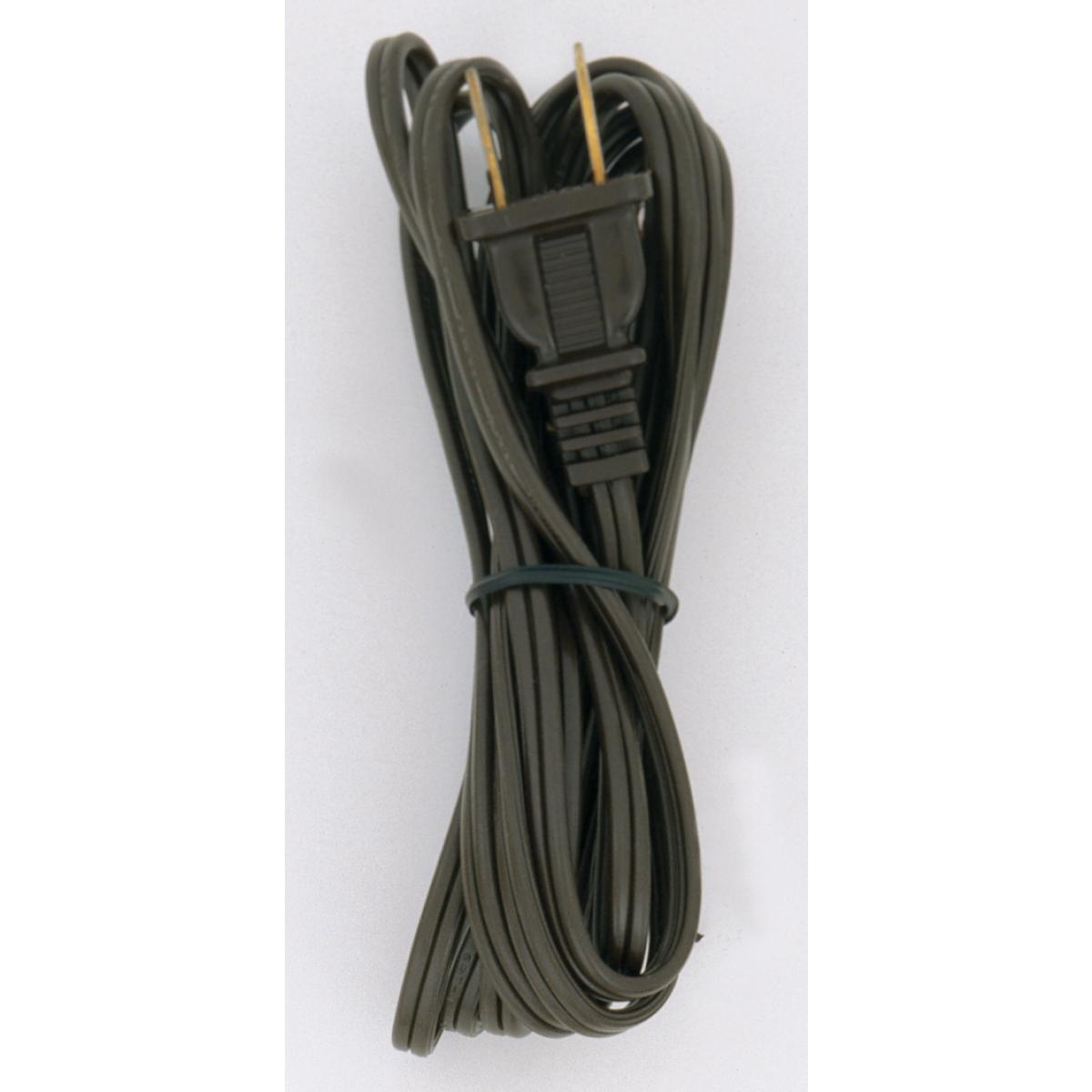 Satco S70-101 8 Foot Cord With Plug Brown Finish