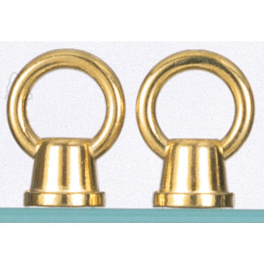 Satco S70-255 2 Female Loops Brass Finish