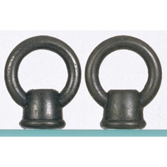 Satco S70-257 2 Female Loops Black Finish