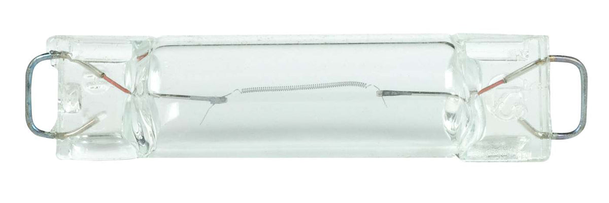 Satco S7139 10 Watt miniature  T3  2000 Average rated hours  Rigid Loop base  13.5 Volt
