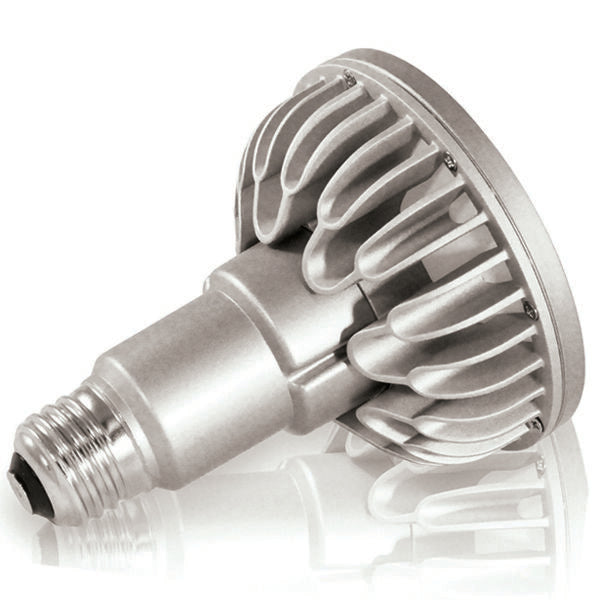 Side view product photo of Soraa SP30L-14-60D-827-H1 BRILLIANT PAR30 Long Neck E26 120V LED lamp, 13.7W, 60 degree, 2700K