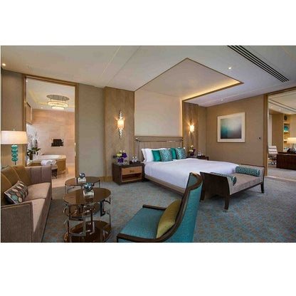 Hotel room lighting using Soraa BRILLIANT PAR30 Long Neck 60 degree 2700K LED lamps