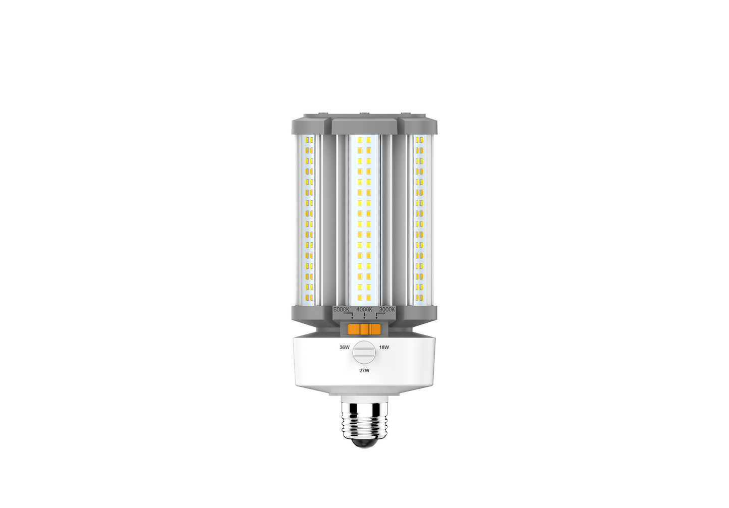 EIKO 12713 LPS36CC/8FCCT/U/EX39 LED HID Corn Cob 36/27/18W 5220LM 80CRI 30/40/50K 120-277V EX39