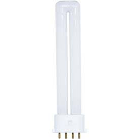 Satco S8364 CF9DS/E/827 9W 4-Pin 2G7 Base 2700K Fluorescent Tube