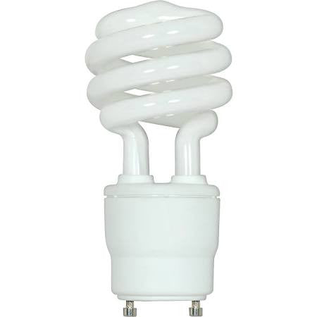 Replacement for Satco S8205 18T2/GU24/2700K/120V 18W T2 CFL Mini Spiral GU24 2700K - NOW 4100K ONLY