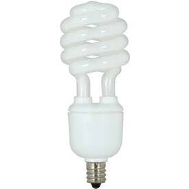 Replacement for Satco S7365 13T2/E12/4100K/120V 13 Watt Candelabra Base CFL CW 4100K - NOW LED