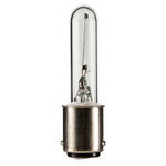 Satco S4492 Satco KX20CL/3M/DC 20 Watt 120 Volt T3 Dimmable Double Contact Bayonet Base Clear Krypton Xenon Halogen Light Bulb