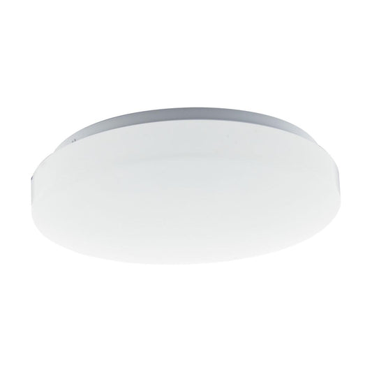 Satco 62-1210 11 inch Acrylic Round Flush Mounted LED Light Fixture CCT Selectable White Finish 120V