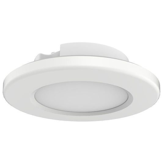 Satco 62-1580 4 inch; LED Surface Mount Fixture; 3000K; 6 Unit Contractor Pack; White