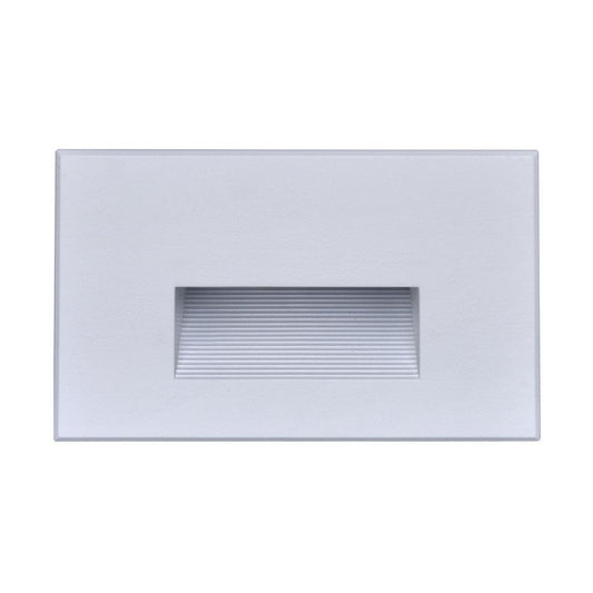 Satco 65-407 LED Horizontal Step Light; 5W; White Finish; 120V