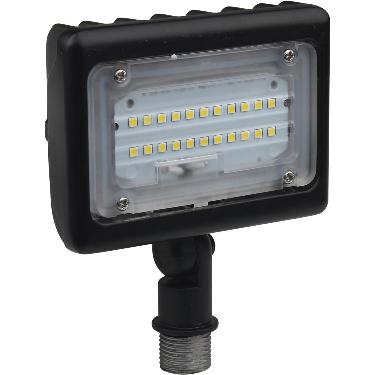 Satco 65-533 LED Small Flood Light; 15W; 5000K; Bronze Finish