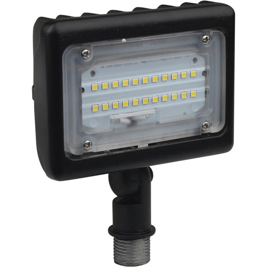 Satco 65-533 LED Small Flood Light; 15W; 5000K; Bronze Finish
