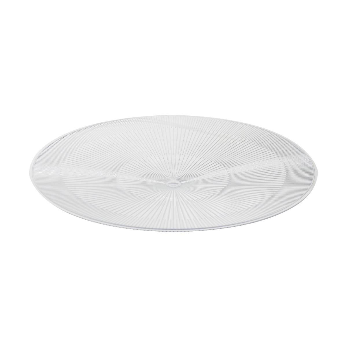 Satco 65-790 Add-On Bottom Diffuser for 100W & 150W Gen 2 UFO LED High Bay Fixtures.  Note, must be used in conjunction with 65-789 (PC Shade)