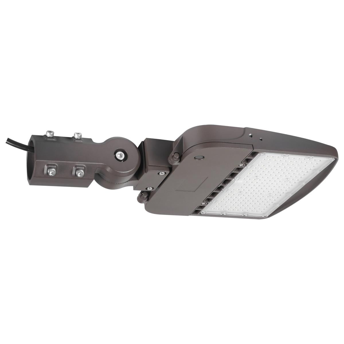 Satco 65-860 LED Area Light Type III; 100W; Bronze Finish; 4000K; 277-480V
