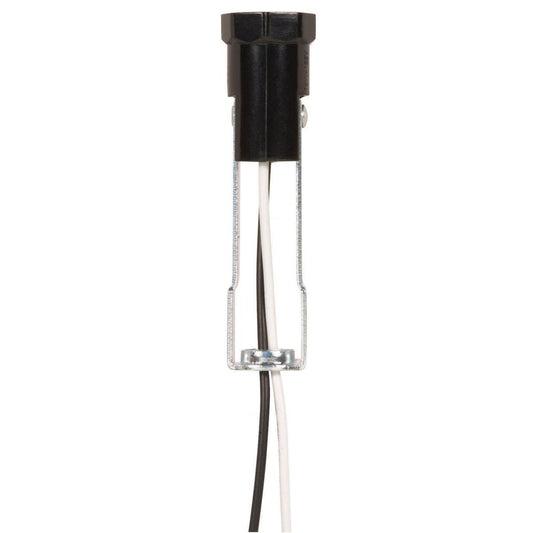 Satco 80-1301 Phenolic Candelabra Sockets with Leads