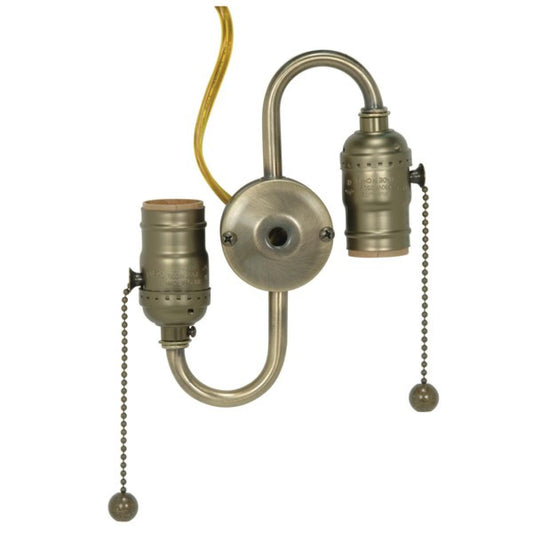 Satco 80-1525 14' 18/2 SPT-2 105 Clear Gold Wire &18AWM 105 Internal Wire, 7' Centers