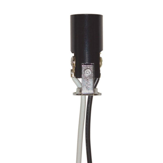 Satco 80-1596 Phenolic Candelabra Sockets with Leads