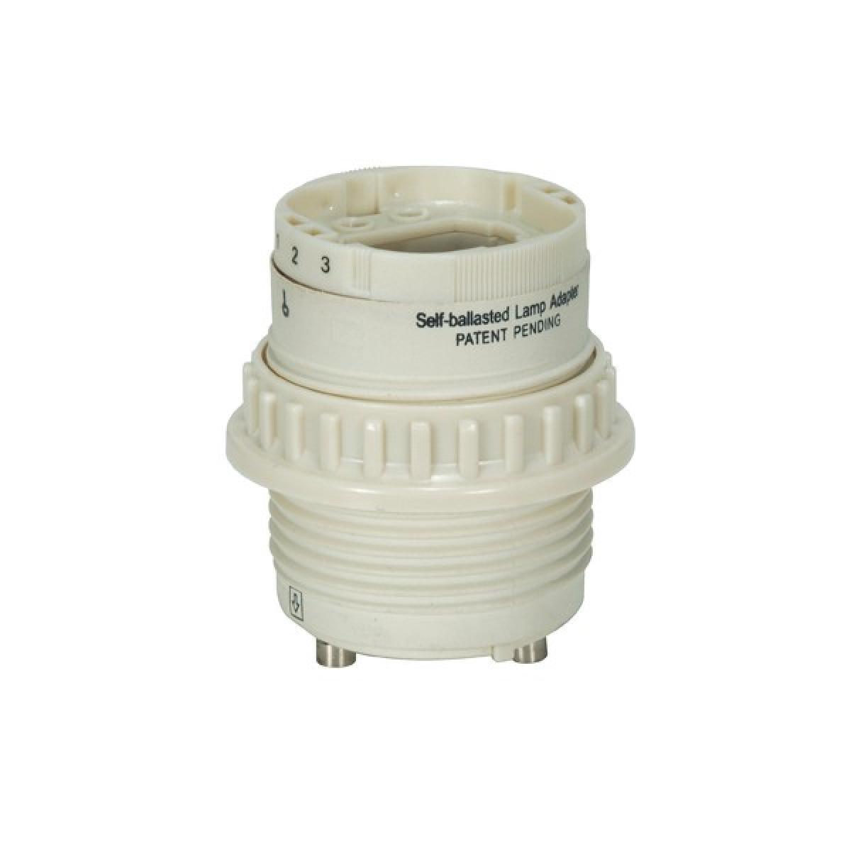 Satco 80-1851 Phenolic w/Uno Ring 26W; G24q-3 & GX24q-3; 120V; 60Hz, 0.30A