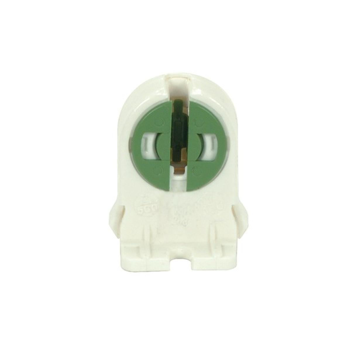 Satco 80-1944 T5 Lampholder Slide-On Rotary Locking Rapid Start Applications 1-1/8" Height 7/8" Width 5/8" Diameter 120W 600V