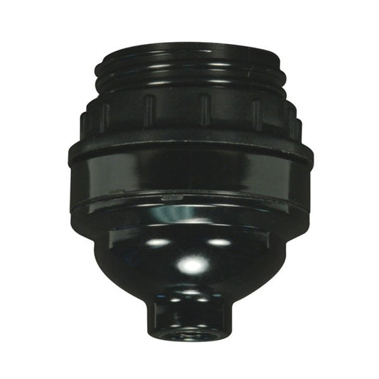 Satco 80-2067 GU24 Keyless Phenolic With Uno Thread And Ring (4 Piece) 1/8 IP Cap With Set Screw 2-1/4" Height 1-1/2" Diameter 660W 250V