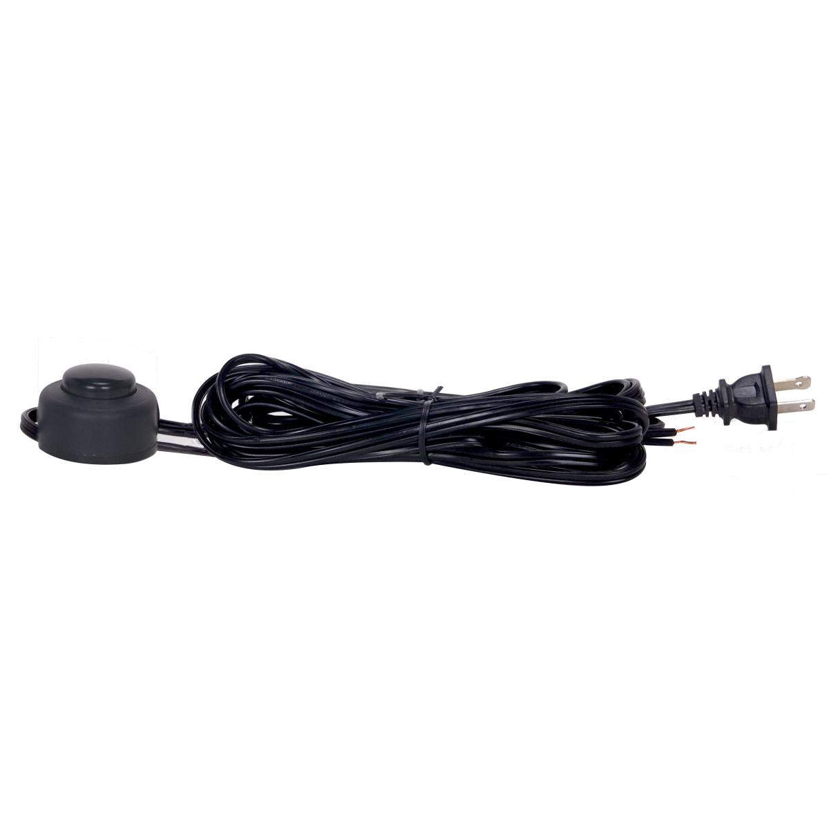 Satco 80-2373 Cord Set Brown 8 Foot With Warning Label