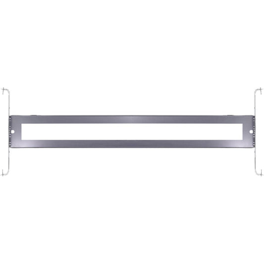 Satco 80-963 18 in. Linear Rough-in Plate for 18 in. LED Direct Wire Linear Downlight