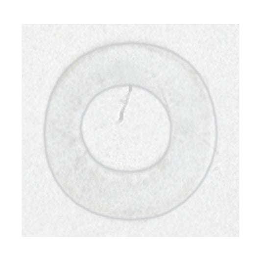 Satco 90-1181 Felt Washer 1/8 IP Slip White Finish 2" Diameter
