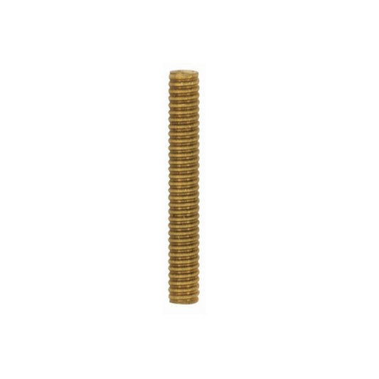 Satco 90-1190 1/8 IP Solid Brass Unfinished 2-1/4" Length 3/8" Wide