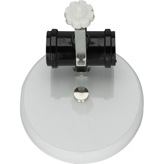 Satco 90-1306 2-Light U-Channel Glass Holder 2 Light For Use With 14" U-Bend Glass Includes Hardware