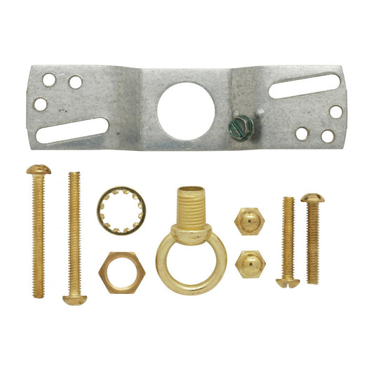 Satco 90-1687 1" Loop Parts Bag Brass Finish