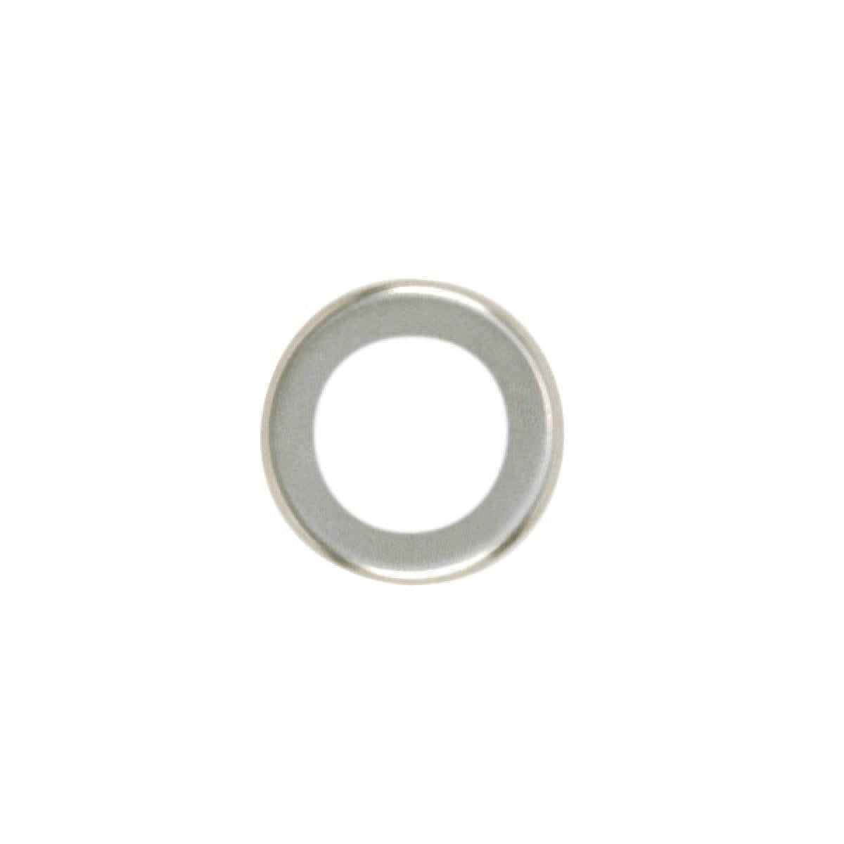 Satco 90-1835 Steel Check Ring Curled Edge 1/4 IP Slip Unfinished 2" Diameter