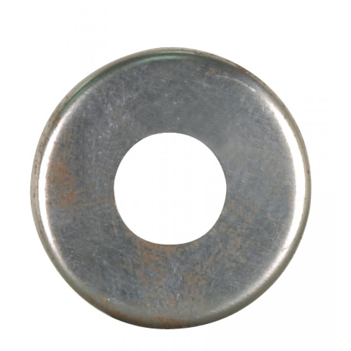 Satco 90-2056 Steel Check Ring Curled Edge 1/8 IP Slip Unfinished 1" Diameter