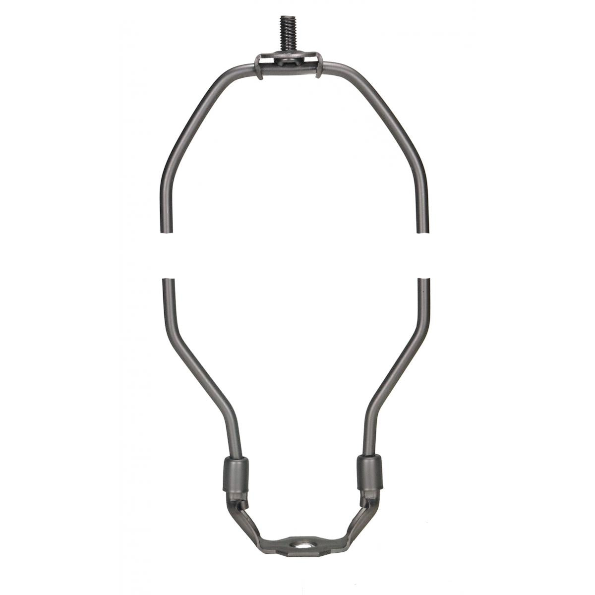 Satco 90-2080 Heavy Duty Harp Dark Antique Brass Finish 9-1/2" Height 1/8 IP Saddle 1/4-27 Thread 125 Carton