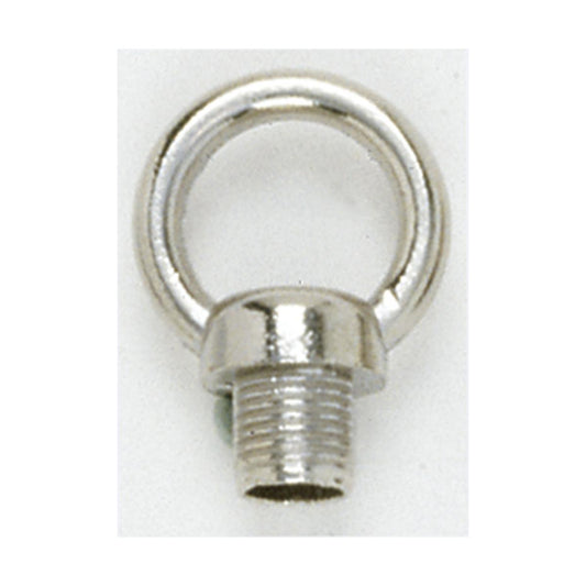Satco 90-212 1" Male Loops 1/8 IP With Wireway 10lbs Max Chrome Finish