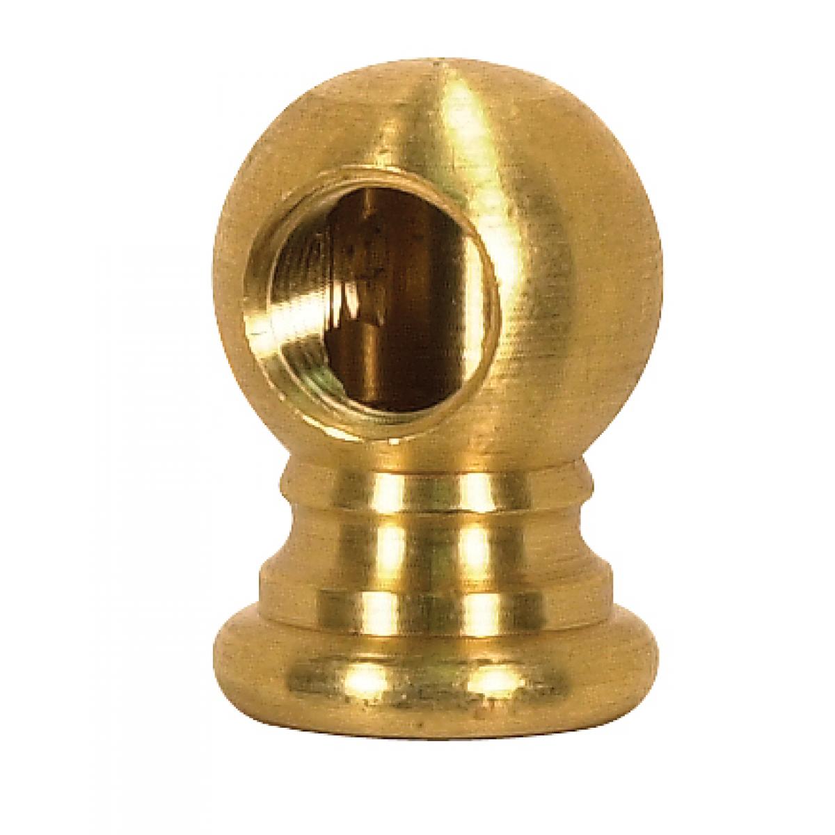 Satco 90-2173 Brass Ball Armback Unfinished 3/4" x 1-1/16" 1/8 IP x 1/8 IP