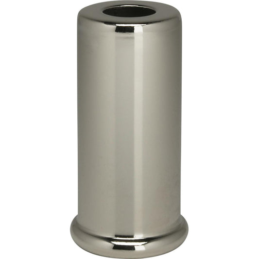 Satco 90-2286 Steel Spacer 7/16" Hole 2" Height 7/8" Diameter 1" Base Diameter Nickel Plated Finish