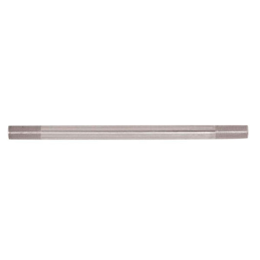 Satco 90-2502 Steel Pipe 1/8 IP Nickel Plated Finish 6" Length 3/4" x 3/4" Threaded On Both Ends