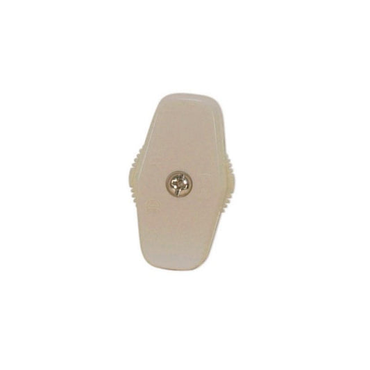 Satco 90-2587 On-Off Cord Switch For 18/2 SPT-1 6A-125V, 3A-250V, 3A-120V, 3A-120V Ivory Finish