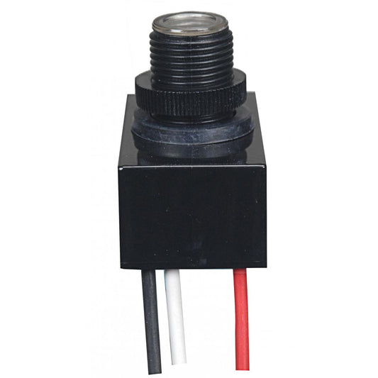 Satco 90-2633 Photoelectric Switch Plastic DOS Shell Rated: 500W-120V 7.1A-850VA Ballast For Outdoor Use - HID 2" x 13/4" x 11/4"