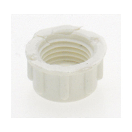 Satco 90-321 Plastic Bushing 1/8 IP Female White Finish