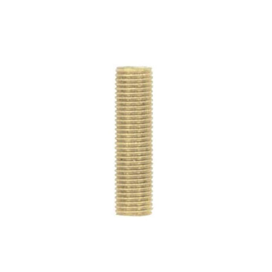 Satco 90-5016 1/8 IP Steel Yellow Zinc Plated 2" Length 3/8" Wide