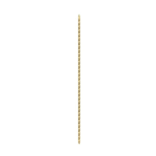 Satco 90-5200 1/8 IP Steel Yellow Zinc Plated 45" Length 3/8" Wide