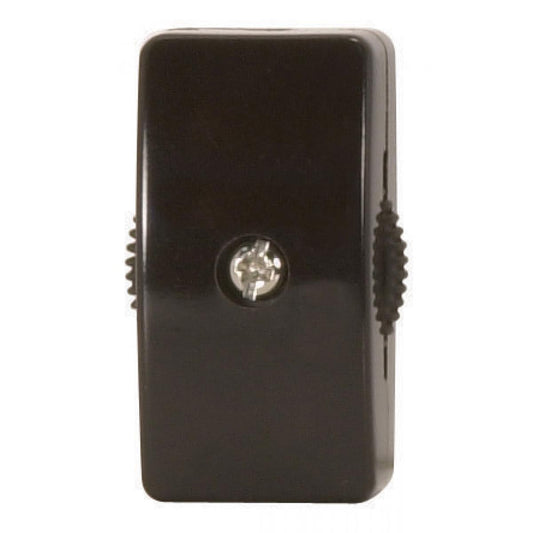 Satco 90-574 On-Off Cord Switch For 18/2 SPT-2 6A-125V, 3A-250V, 3A-120V, 3A-125V Brown Finish