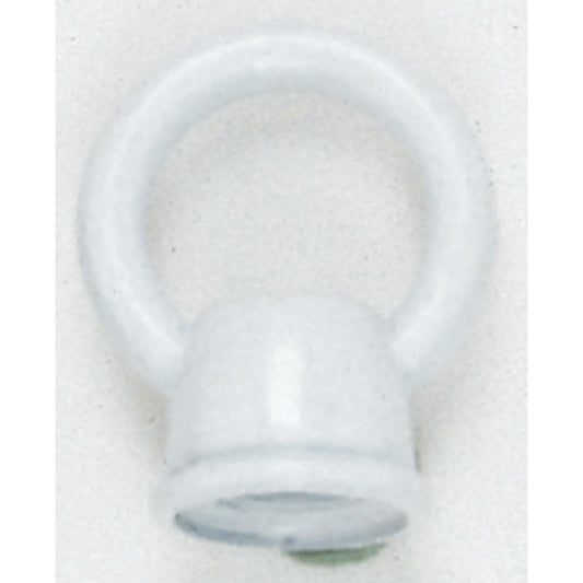 Satco 90-720 1" Female Loops 1/8 IP With Wireway 10lbs Max White Finish