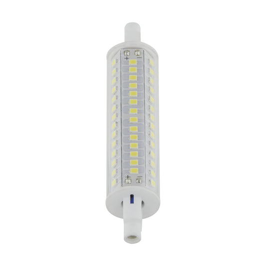 Satco S11223 10 Watt LED Bulb J-Type T3 118mm 120 Volt R7S Base 4000K Double Ended